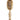 Mini Vented Hair Brush in Tan- front view