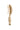 Mini Vented Hair Brush in Tan- side view