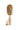Mini Vented Hair Brush in Tan- close up front view