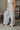 Tara Blue & Ivory Stripe Pants - frontal side view
