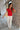 Willow Beige & Black Stripe Wide Leg Pants- full body view
