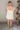 Arwen Cream Lace Mini Dress - full body back view