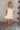 Arwen Cream Lace Mini Dress - full body front 