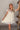 Arwen Cream Lace Mini Dress - front view