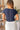 Camden Navy & White Trim Top - back view