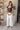 Camden Navy & White Trim Top - full body front view