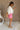 Leila Off White Criss-Cross Top- full body side view