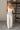 Colbie White Swiss Dot & Lace Tank - full body back view