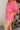 Whitley Rose Pink Eyelet Shorts - close frontal side view