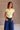 Rylee Pale Yellow Front Button-Up Top- full top view