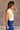 Rylee Pale Yellow Front Button-Up Top- close up side view