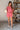 Whitley Rose Pink Eyelet Top - full body front view