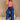 Josie Dark Denim Flare Leg Jeans- full body view