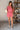 Whitley Rose Pink Eyelet Shorts - full body