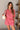 Whitley Rose Pink Eyelet Top - front view