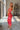 Maya Orange & Pink Floral Ruched Midi Dress- side view