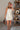 Nora Ivory & Natural Beads Mini Dress- full front view