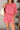 Whitley Rose Pink Eyelet Shorts - close up front