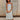 Sasha Ivory & Blue Floral Midi Dress - full body
