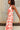 Sutton Cream & Peach Floral Midi Dress - close side view