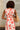 Sutton Cream & Peach Floral Midi Dress - close back view
