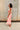 Sutton Cream & Peach Floral Midi Dress - full body side