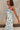 Sasha Ivory & Blue Floral Midi Dress - close side view