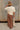 Carter Brown Gauze Cargo Pants - full body back