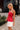 Ashton Crimson Red Tank Top- side view