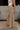 Giselle Olive Wide Leg Pants - close up side view