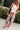 Risen: Arabella Printed Barrel Leg Jeans - angled front view