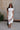 Imogen White Polka Dot & Lace Midi Skirt - full body view