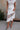 Imogen White Polka Dot & Lace Midi Skirt - lower body front view