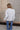 AUB Grey & Blue Mock Neck Sweatshirt - back