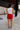 Alabama White Embroidered Ribbed Tank - full body back view