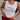 Alabama White Embroidered Ribbed Tank - close up front view
