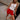 Georgia White Embroidered Ribbed Tank - full body front view