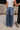 Judy Blue: Kenna Dark Wash Drawstring Jeans - full body back view