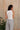 Kentucky White Embroidered Ribbed Tank - back view