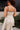 Preslee Oatmeal & Black Polka Dot Midi Dress - upper body back view