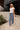 Risen: Farrah Side Stripe Wide Leg Jeans - full body front view