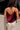 Samara Dark Purple Satin Tank Top - back view