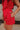 Tatum Red Polka Dot Romper - close side view