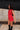 Tatum Red Polka Dot Romper -side view