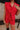 Tatum Red Polka Dot Romper - close up