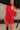 Tatum Red Polka Dot Romper - close front view