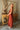 Briley Rust Maxi Skirt - full body side view