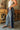 Casey Side Contrast Barrel Jeans - lower side view