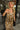 Dawn Bronze Polka Dot Midi Dress - upper body front view