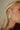 Brooke Gold & Ivory Stone Oval Earrings
 - close up